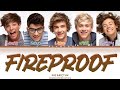 One Direction - Fireproof (Color Coded Lyrics)