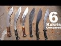6 Kukris Compared The Zombie Tools Vakra BudK Ka Bar Cold Steel Himalayan Imports