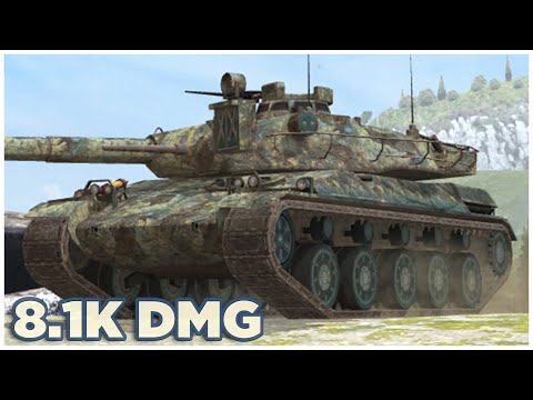 AMX 30 B • 8.1K DMG • 5 KILLS • WoT Blitz