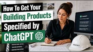 How To Get Your Building Products Specified By ChatGPT