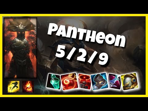 Pantheon Support 10.25 Challenger Gameplay Replay - S11 (5/2/9) - KOREAN
