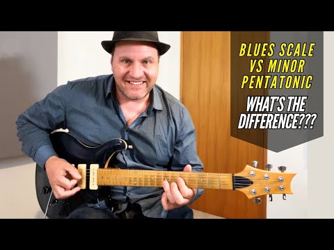 Minor Pentatonic vs Blues Scale: What's the Difference? Guitar Daily Ep 306