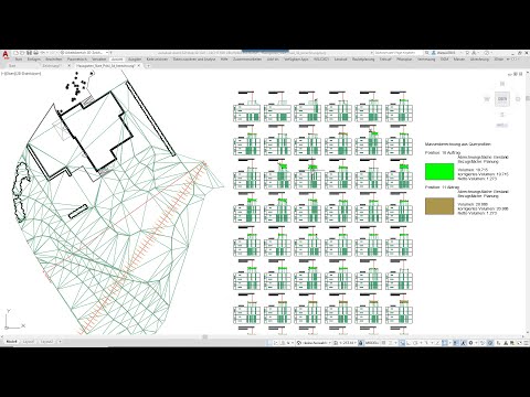WS LANDCAD DGM - Massenberechnung aus Querprofilen