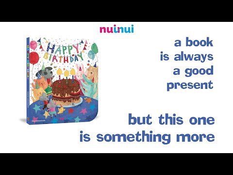 Nuinui Happy Birthday Book