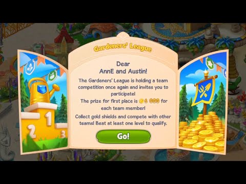 Levels 9514 - 9525 ▪︎ Golden Cup 1 - 2 ▪︎ no hacks, real play ☆ Gardenscapes by Anne