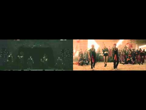 Beyonce's Run the World and 2NE1's live performance at Macau (MAMA)