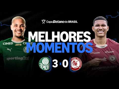 Gols e lances de Palmeiras x Jacuipense