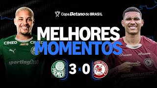 PALMEIRAS 3 x 0 JACUIPENSE | MELHORES MOMENTOS | 5ª FASE COPA DO BRASIL 2026