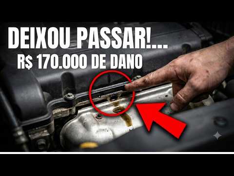 Este Vazamento de R$ 50 Virou um Prejuízo de R$ 150 000 no Motor