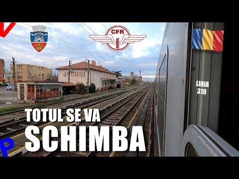 This is what it looks like now | Aradul Nou-Arad by train before the start of the works