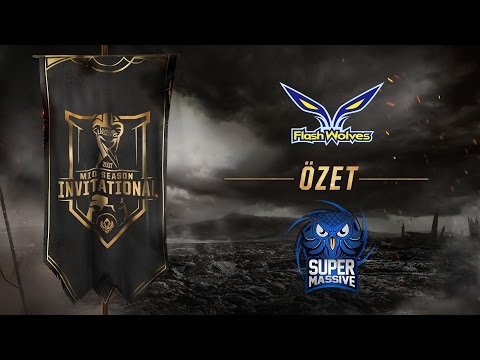 Flash Wolves ( FW ) vs SuperMassive eSports ( SUP ) 1. Maç Özeti | MSI 2017 Ön Eleme 2. Tur