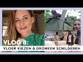 VLOG #8: Met Bo de vloer uitzoeken & dronken het speelhuisje schilderen ●  Rebecca's bouwval ●  VIVA
