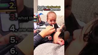 Ranking the Funniest Baby Vomit Moments