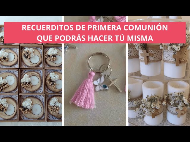 Vídeo relacionado con Lote 25 libretas Infantiles Primera Comunión, niña Vestida de Primera comunión con Vela en la Mano. Original libreta para Dar como Regalo o Detalle a los Invitados a una Primera Comunión.