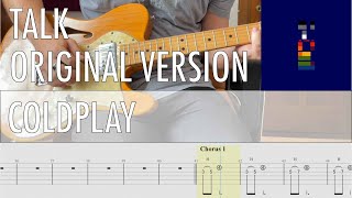 Talk First Original Version Coldplay Cover o Guitar Tab o Tutorial o Lesson