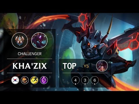 Kha'Zix Top vs Akali - KR Challenger Patch 9.17