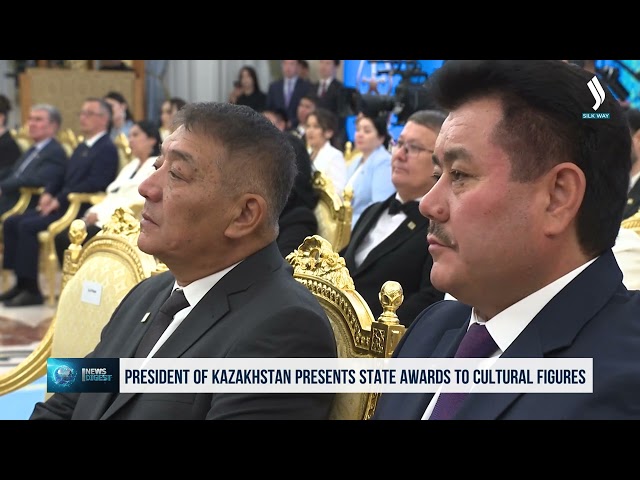 Devlet başkanı, Kültür ve Sanat çalışanlarına devlet ödüllerini takdim etti