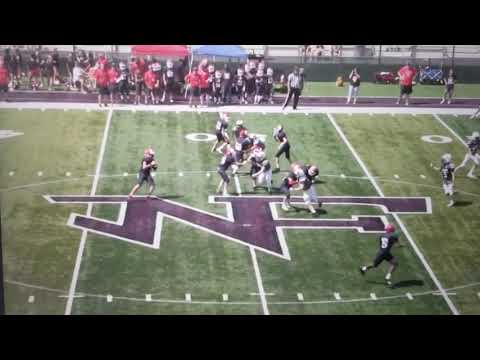 Luke Nickel football - 47 yard TD pass v North Forsyth