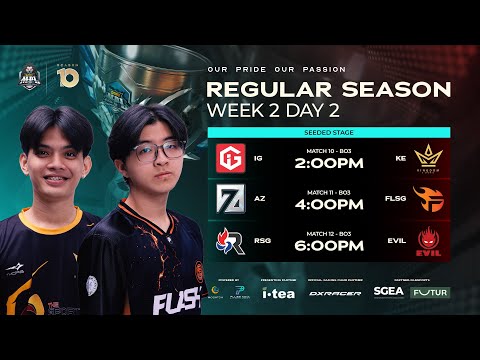 🔴 LIVE | MPL SG S10 | RS Seeded Stage Week 2 Day 2