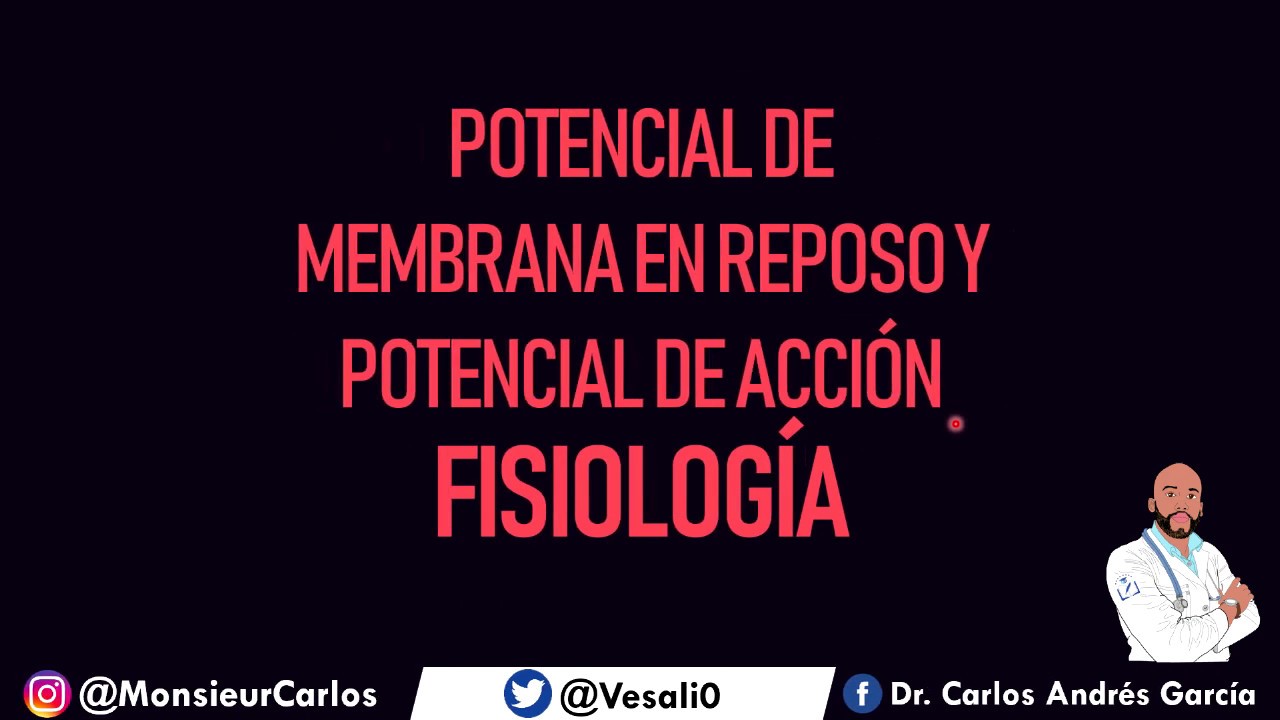 Fisiología - Potencial de Acción y Potencial en Reposo