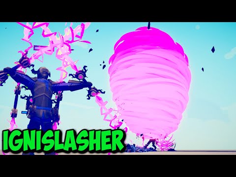UPDATED IGNISLASHER vs EVERY FACTION - Totally Accurate Battle Simulator TABS