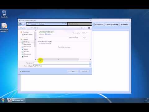 Edit Multiple Text Files Software