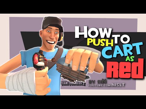 TF2: How to push cart as red [Exploit]