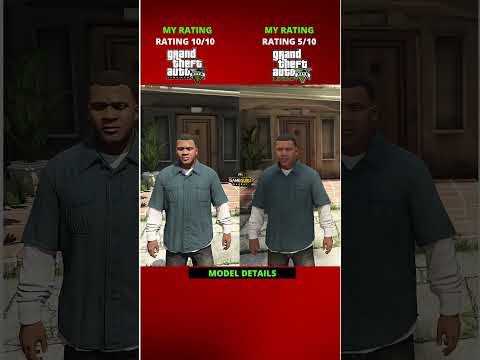 GTA 5 Enhanced vs GTA 5 Legacy - Model Details