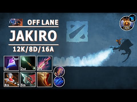 Jakiro Off Lane | 7.31b | Pos 3 Jakiro Guide | Dota 2 Immortal Gameplay