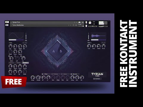 Tyrian Tine - Unstable Crystal Chime Engine (FREE Kontakt Player NKS Instrument)