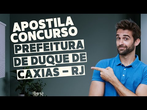 Baixar Apostila Concurso Prefeitura de Duque de Caxias - RJ Grátis Curso Online