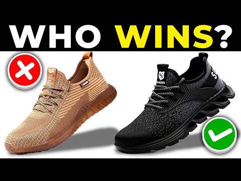 TOP 5 BEST LIGHTWEIGHT SAFETY SHOES 2025 | Steel Toe SHOES on AMAZON