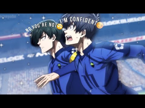 Rin Itoshi And Isagi Yoichi Being Friends For Almost 7 Mins (Ft. Meguru Bachira and Shidou Ryusei)