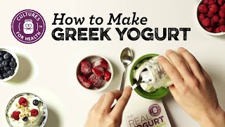 How to Make Greek Yogurt