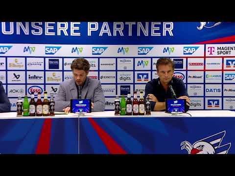 PK: Adler Mannheim - Eisbären Berlin