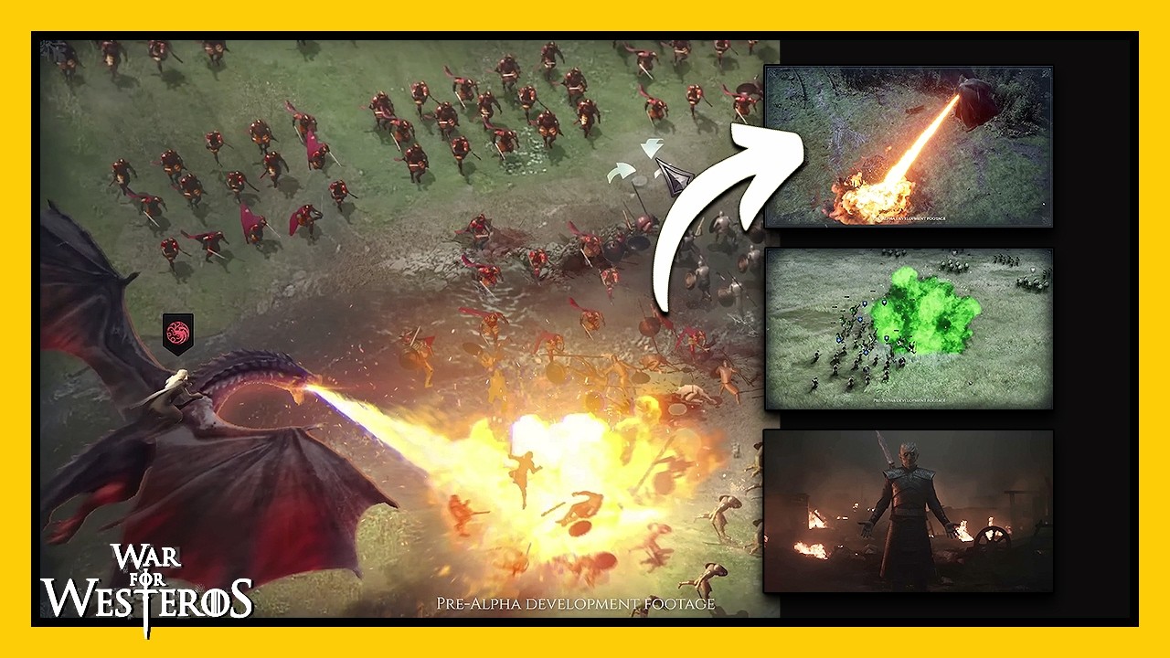 WAR for WESTEROS | Pre-Alpha GAMEPLAY Breakdown DISCUSSION