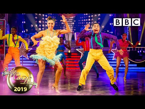 Karim and Amy Charleston to 'Happy' - Blackpool | BBC Strictly 2019