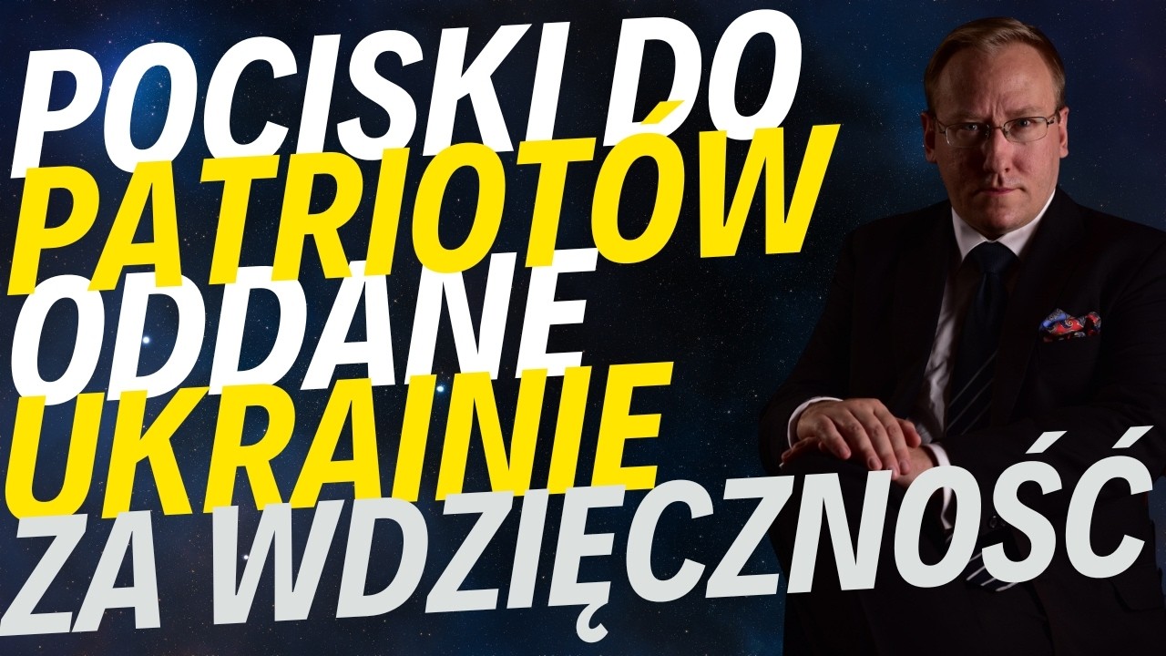 NA ŻYWO: MON oddał Ukrainie pociski do Patriotów za "wdzięczność'