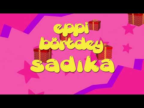 İyi ki doğdun SADIKA - İsme Özel Roman Havası Doğum Günü Şarkısı (FULL VERSİYON)