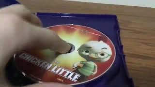 Chicken little UK DVD reverse unboxing