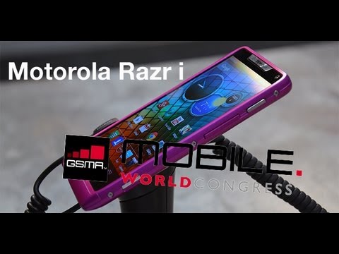 MWC 2013 Probamos el Motorola RAZR i