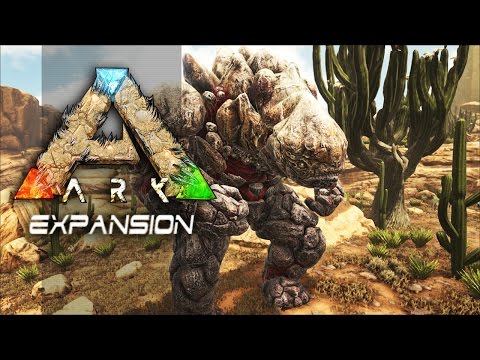 ARK Scorched Earth EP25 - Um Taming Da Pesada, Rock Elemental o Bichão!