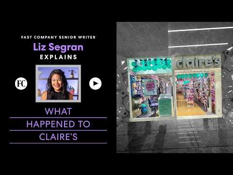 Claire's went from mall icon to bankrupt — twice? | Fast Company