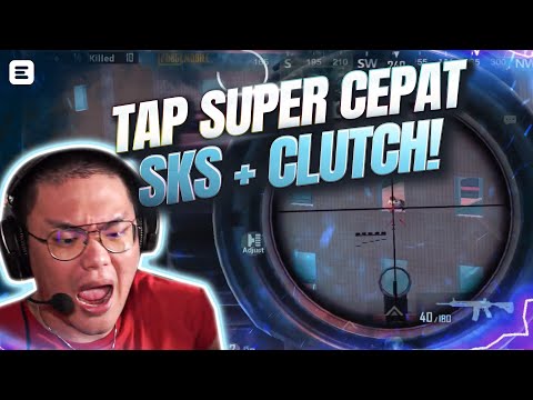 SKS FAST TAPPING NEEEEEEEH! - PUBG MOBILE INDONESIA