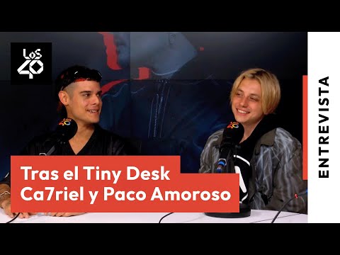 El detrás de escena del TINY DESK de CA7RIEL & PACO AMOROSO en #TodoPasa