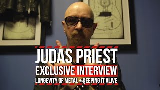 Judas Priest's Rob Halford on the Longevity of Metal + Keeping it Alive