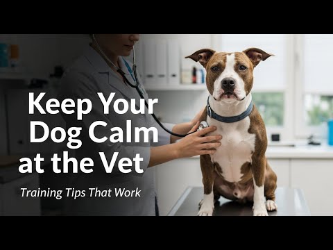 Dog Training 101: Stress-Free Vet Visits 🐕✨