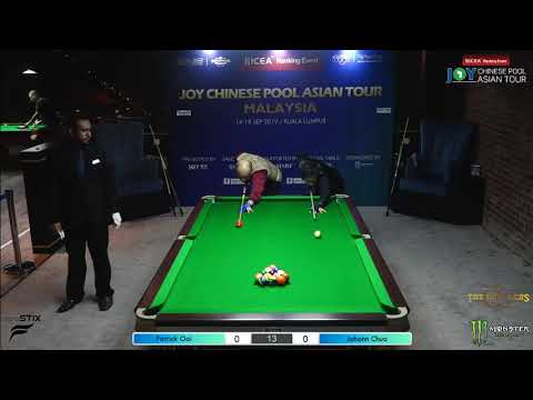 Patrick Ooi VS Johann Chua - SF - 2019 Joy Chinese Pool Asian Tour Malaysia