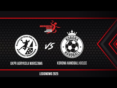 Mistrzostwa Polski Juniorek Młodszych: UKPR Agrykola Warszawa - Korona Handball Kielce (Półfinał II)