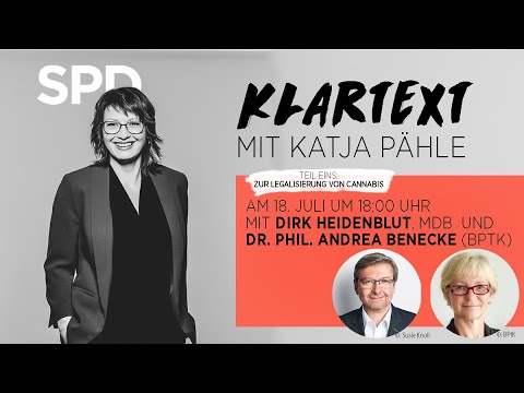 Klartext zum Thema Cannabis Teil 1; Dirk Heidenblut (MdB) und Andrea Benecke (BPtK